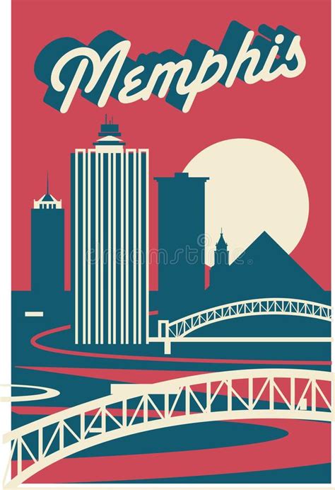 Postkarte Von Memphis
